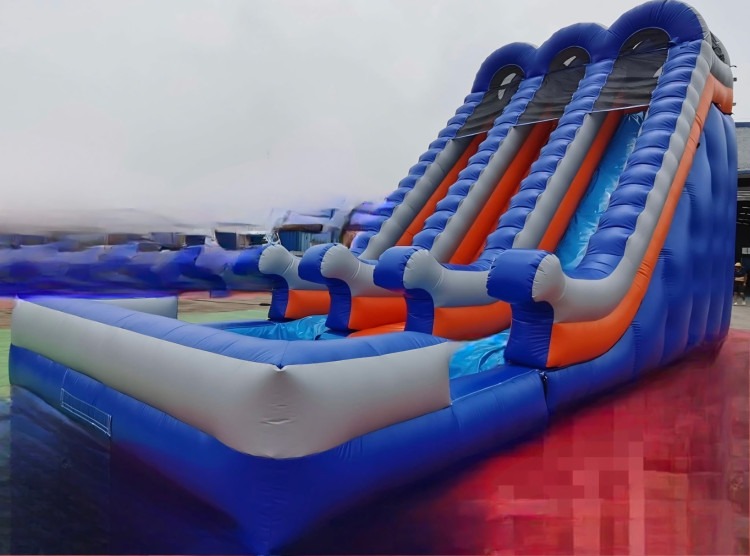 20ft DUAL WATERSLIDE
